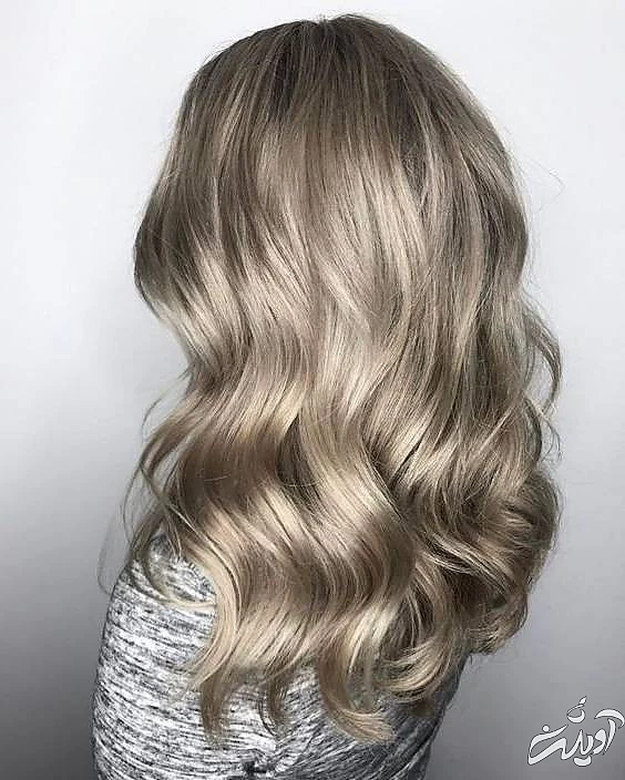 رنگ مو طوسی